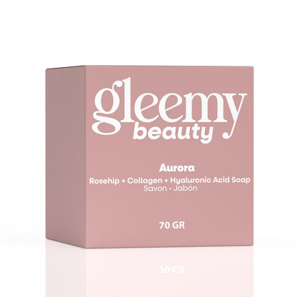 Aurora Rosehip + Collagen + Hyaluronic Acid Soap