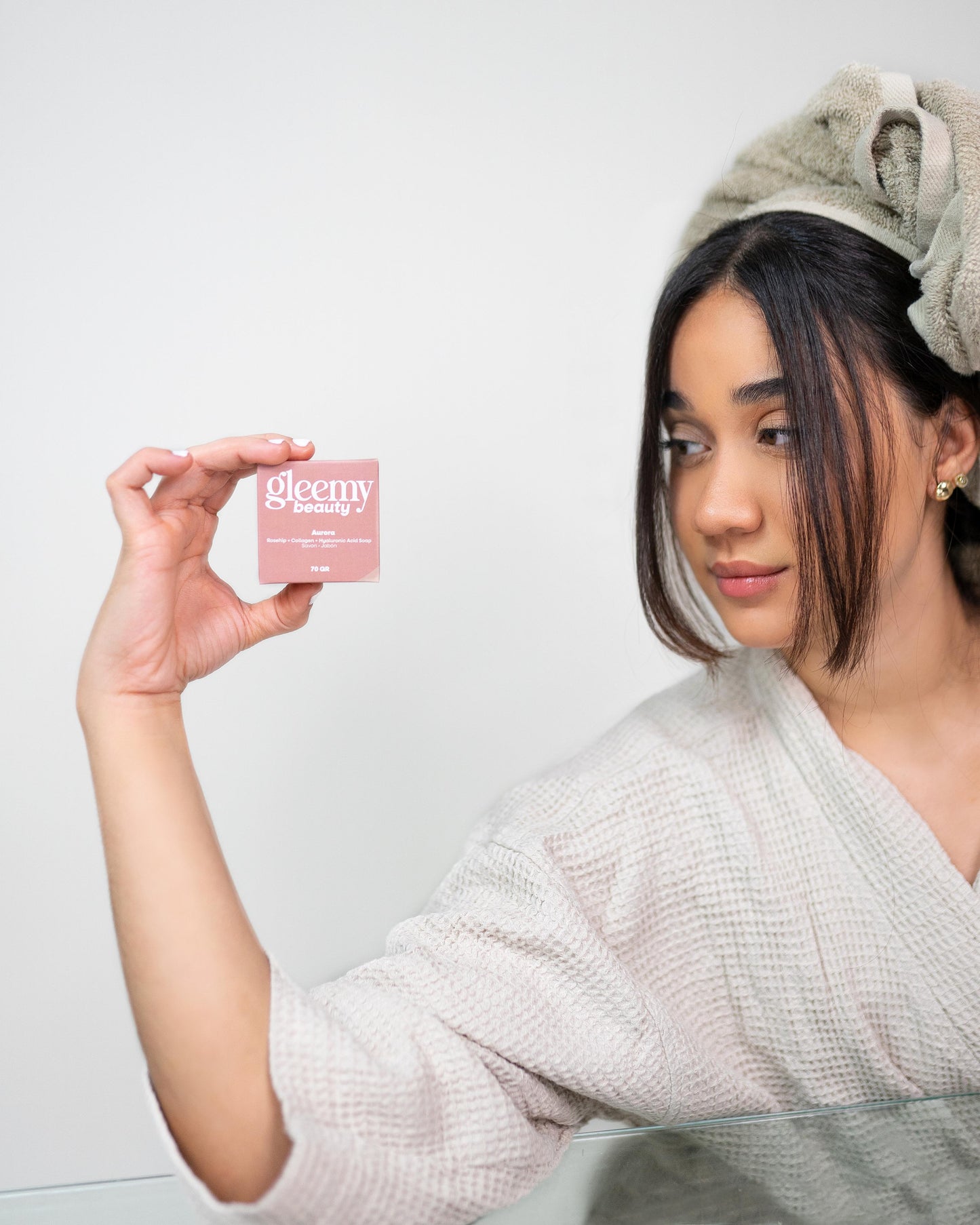 Aurora Rosehip + Collagen + Hyaluronic Acid Soap